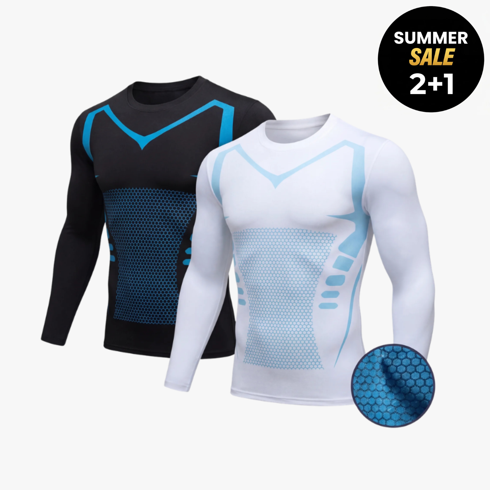 Le T-shirt manches longues SLIMCUT™
